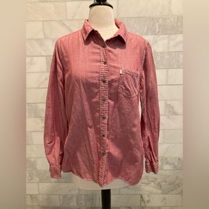 Levi's Western Button Down Shirt Women's Size L